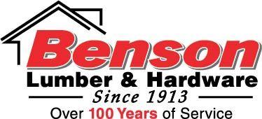 Benson Logo - BL&H Logo Over 100 4cblack OL. Benson Lumber & Hardware