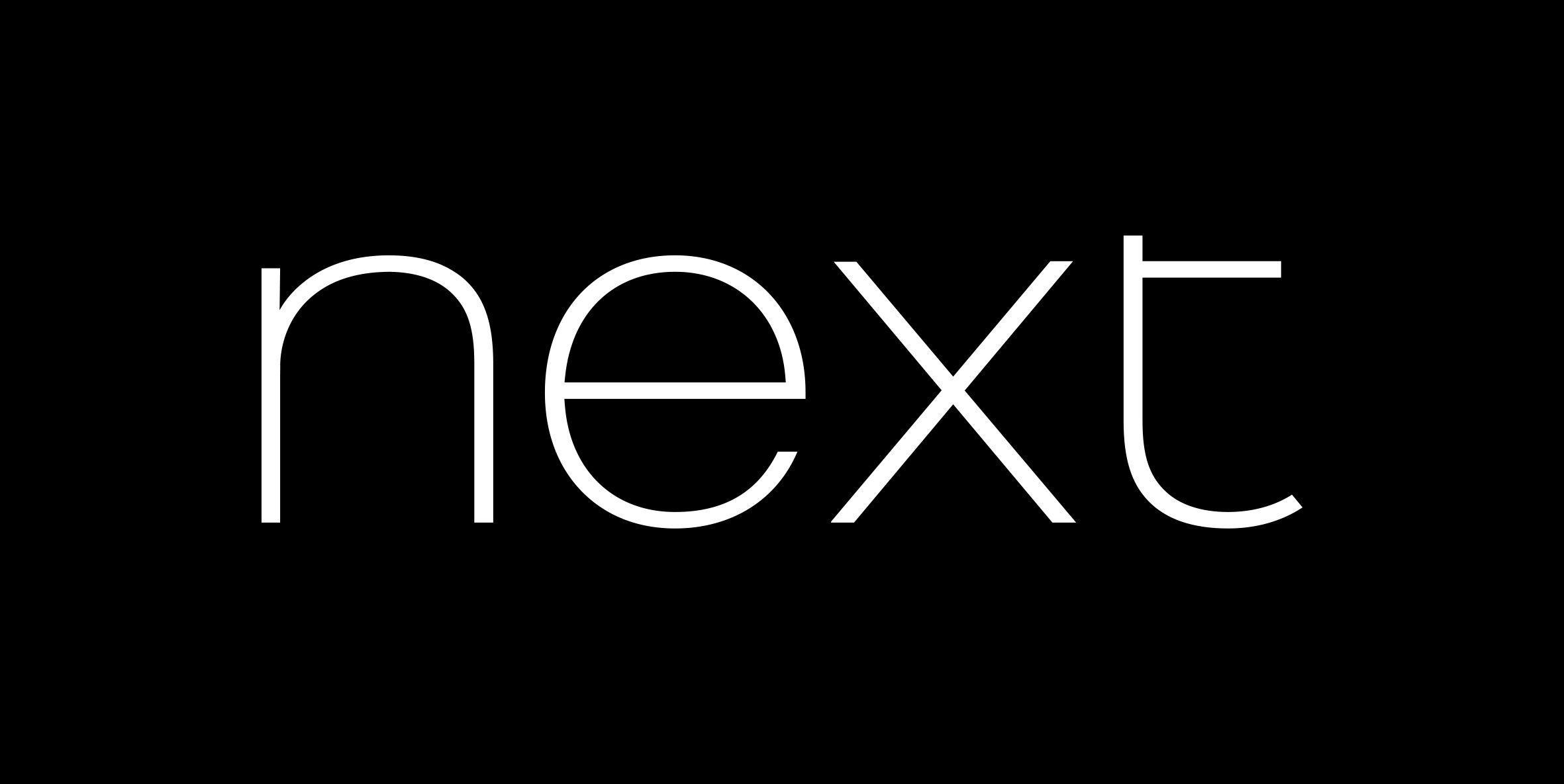 Next Logo - LogoDix