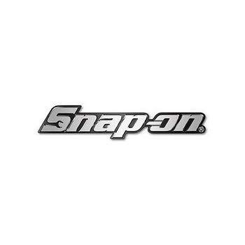 Snap-on Logo - Snap on Tools Chrome Logo Decal Sticker