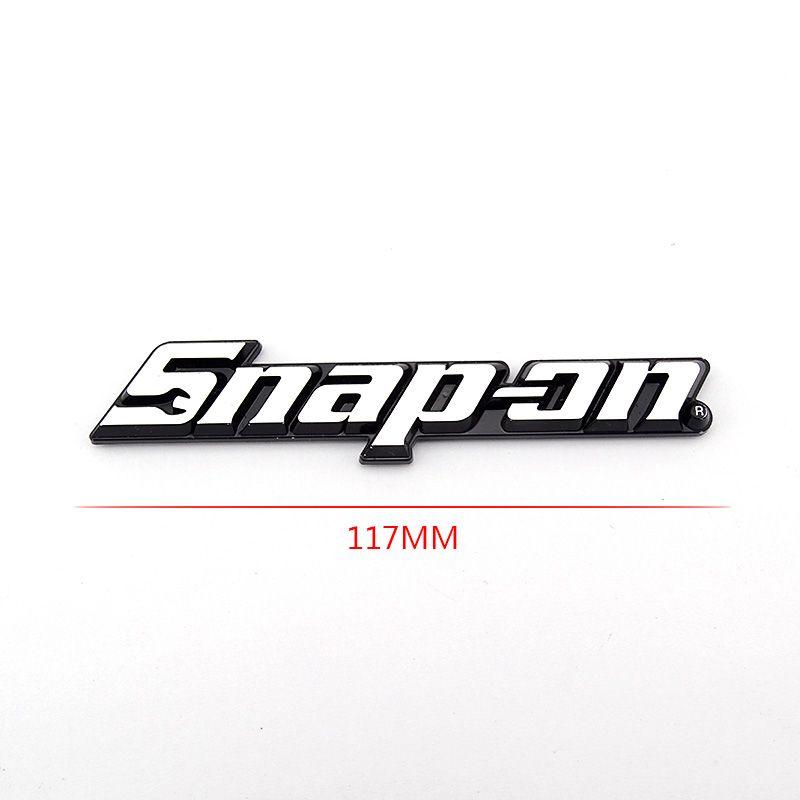 Snap-on Logo - US $7.35 8% OFF|120 mm Snap On Tools 3D Chrome Badges Snap On Emblem Tool  Box Sticker Decal-in Car Stickers from Automobiles & Motorcycles on ...