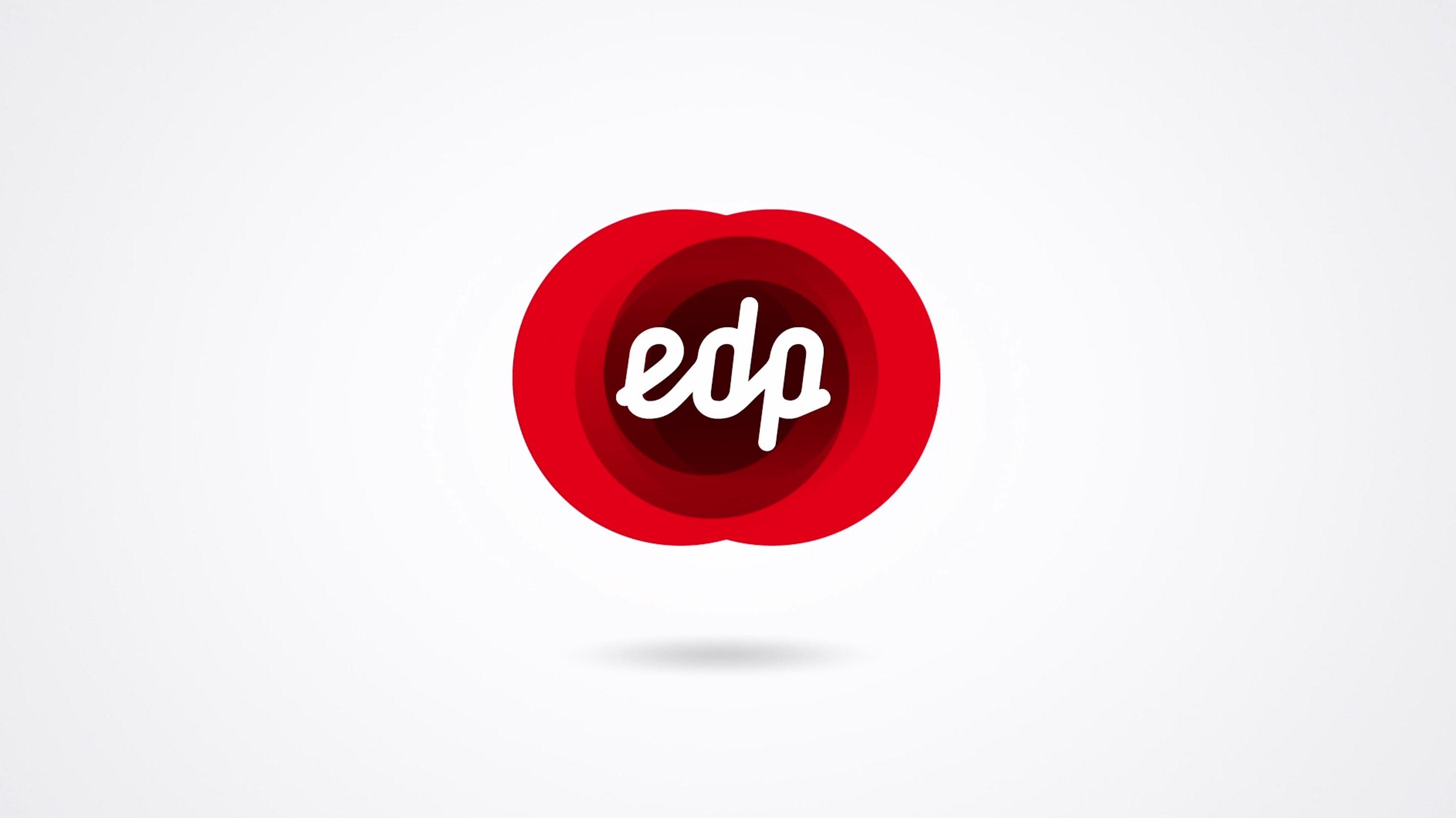 EDP Logo - EDP / Stefan Sagmeister #logo #StefanSagmeister #gradient #gd