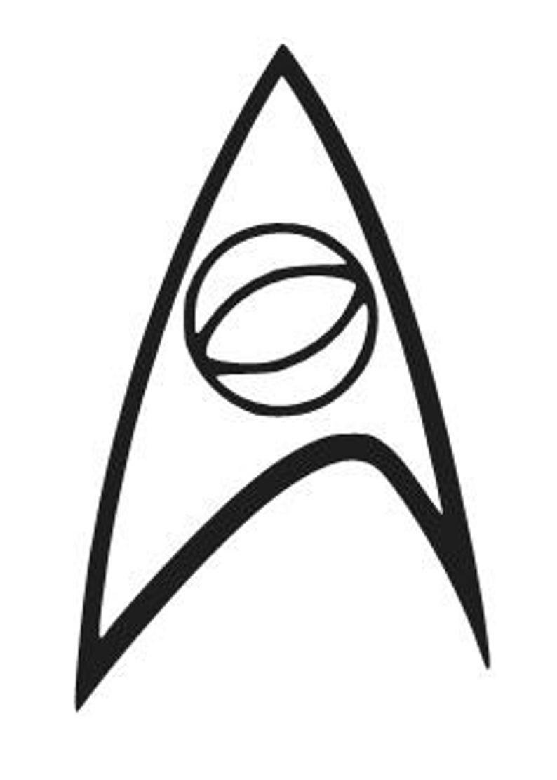 Trek Logo - STAR TREK SCIENCE Logo Vinyl Decal Sticker Car Window Laptop Wall Choose  Size and Color