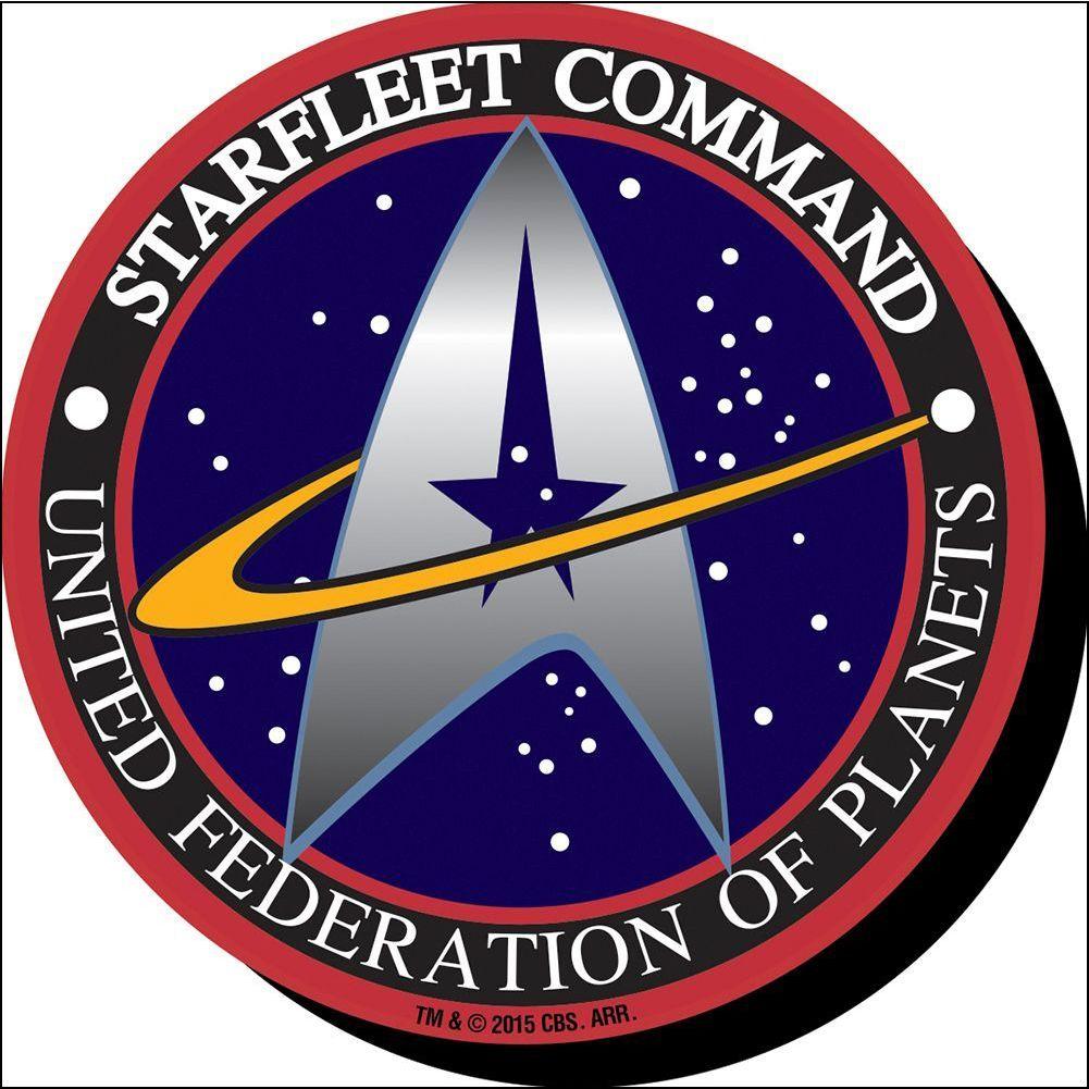 Trek Logo - Star Trek Starfleet Logo Funky Chunky Magnet