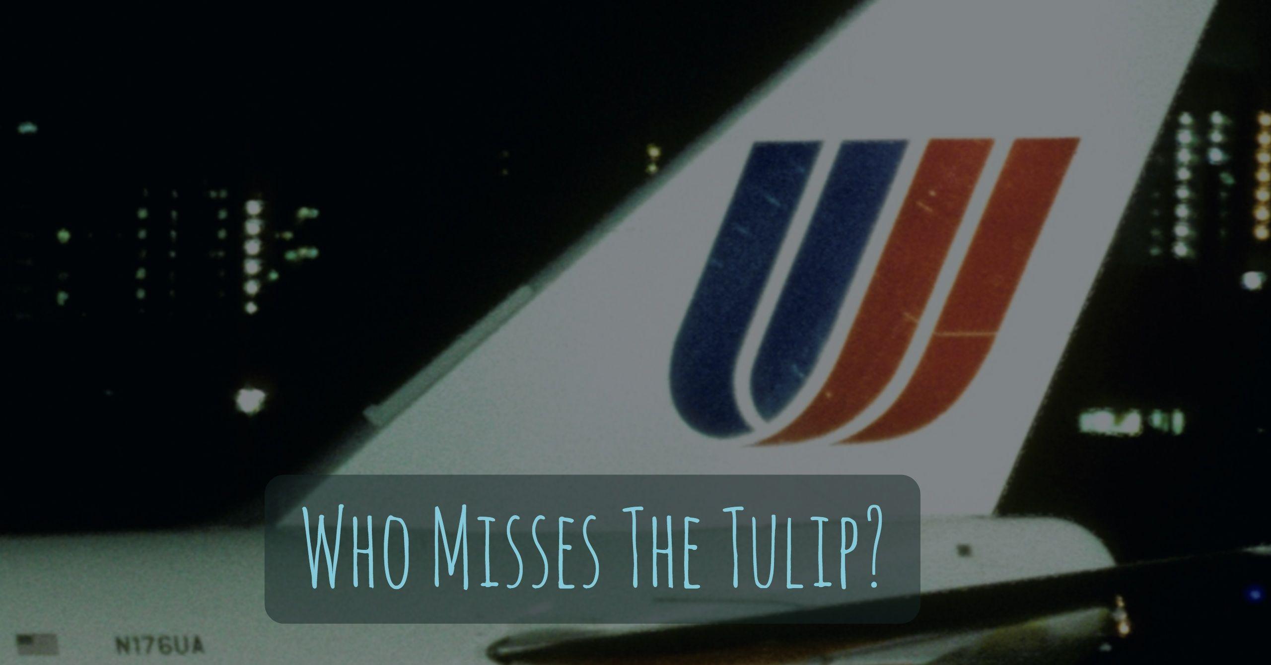 Tulip.co Logo - United Airlines Tulip Logo, Gone But Not Forgotten — Avgeekery.com ...