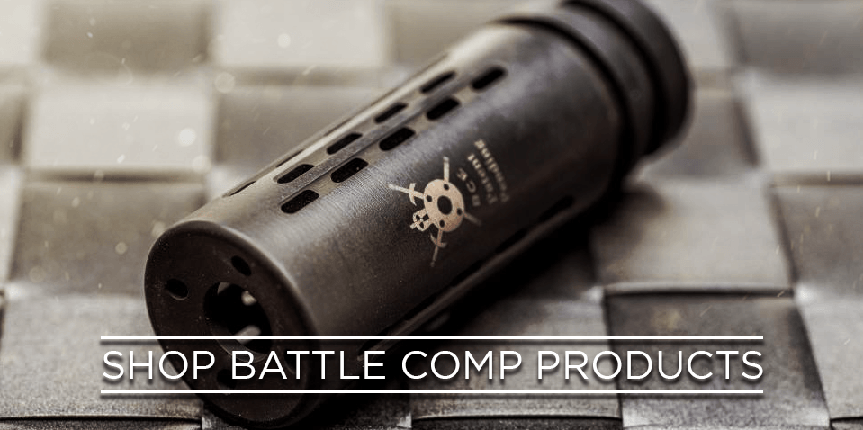 BattleComp Logo - Battle Comp Enterprises. World's Best Rifle Comps!