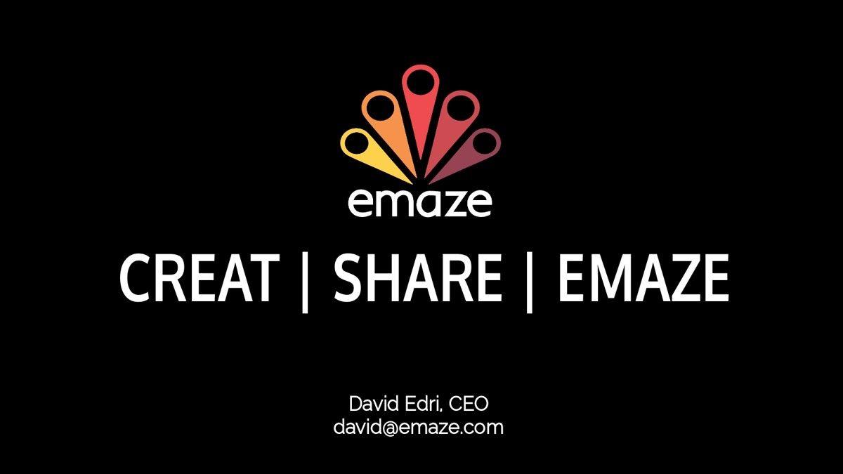 Emaze Logo - Videos presentation