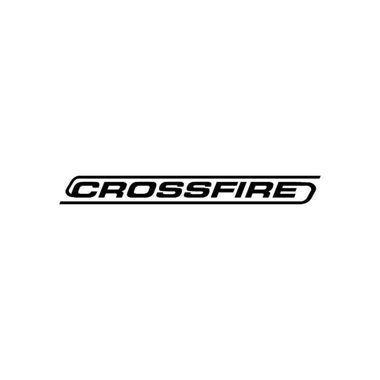 Crossfire Logo - Crossfire Logo Jdm Decal