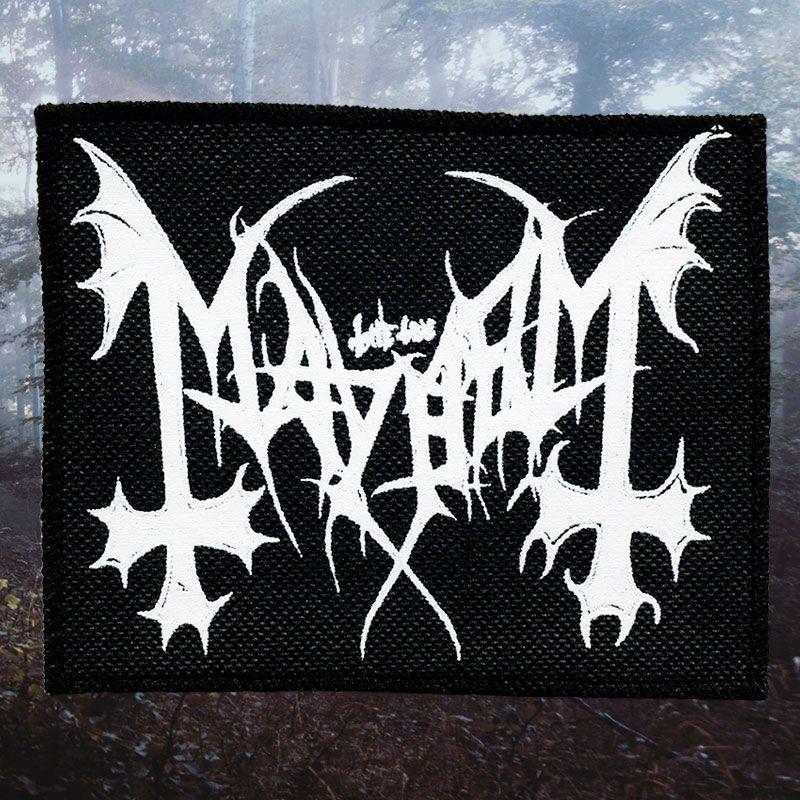 Mayhem Logo - Printed Patch Mayhem - Logo