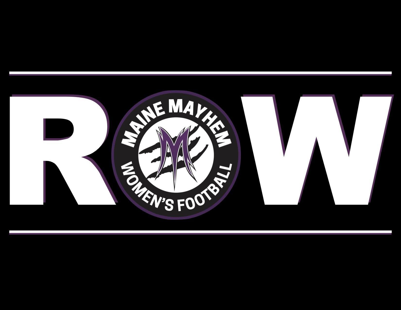 Maine Logo - Maine Mayhem Football – Maine's Only Full Contact Women's Football Team