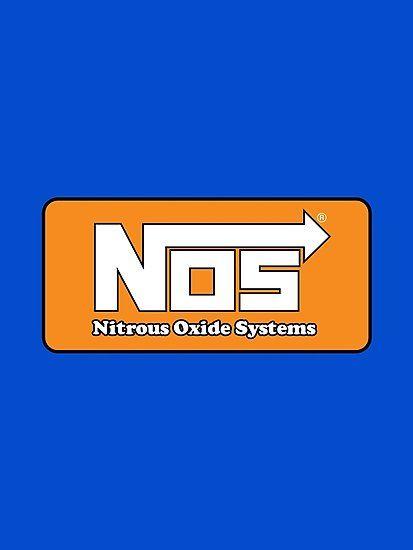 Nitrous Logo - 'NOS Nitrous Logo' Photographic Print by Haxyl