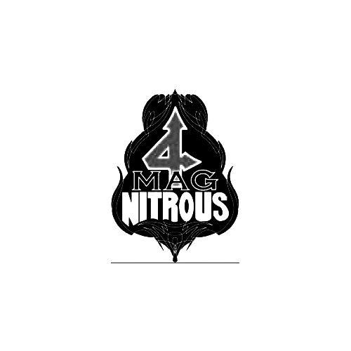 Nitrous Logo - 4 Mag Nitrous Band Logo Decal
