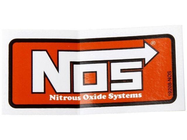 Nitrous Logo - NOS 19208NOS Exterior Decal