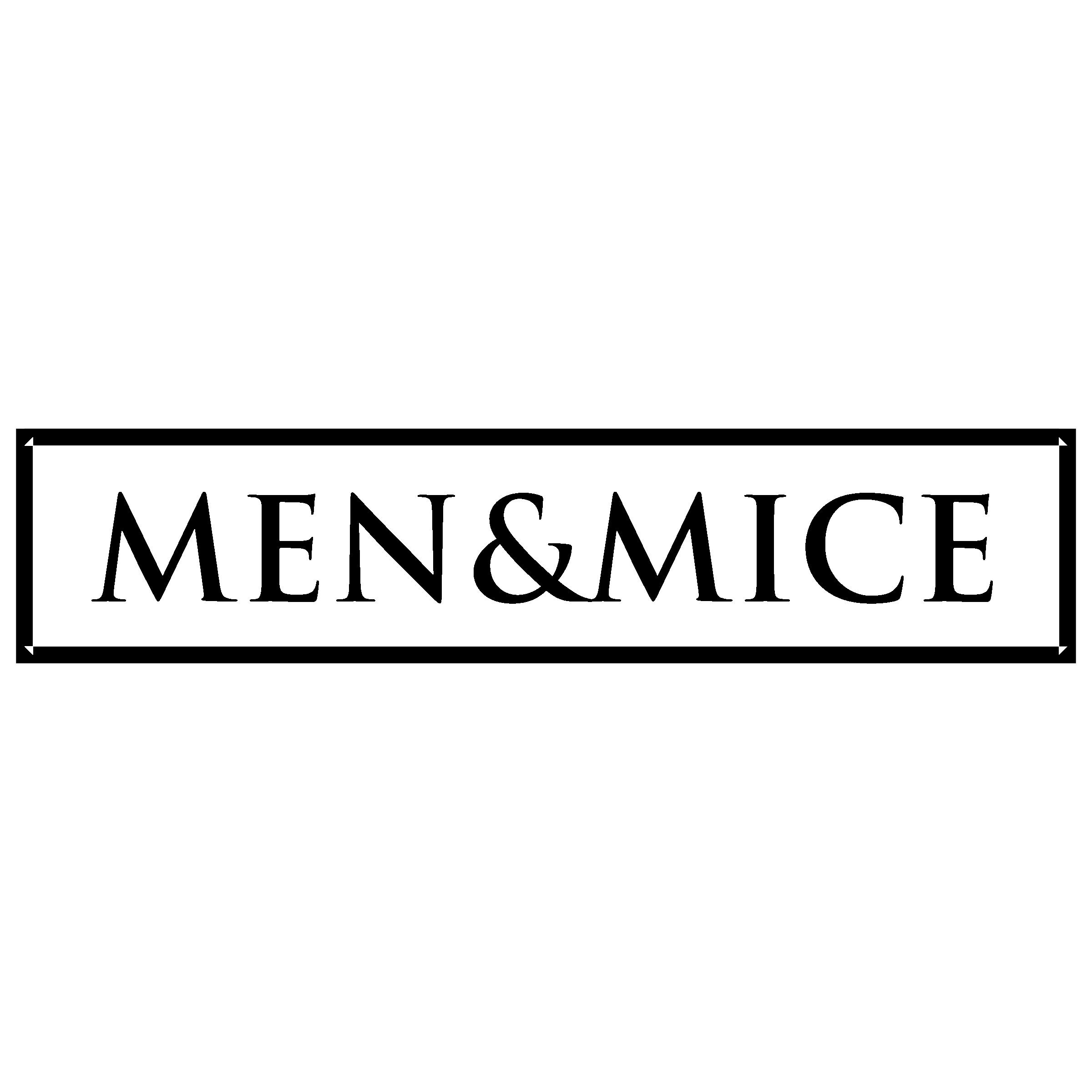 Mice Logo - Men & Mice Logo PNG Transparent & SVG Vector - Freebie Supply
