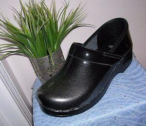 Dansko Logo - Dansko Black Patent Professional Clogs Women's Shoes Sz eu 41/us ...