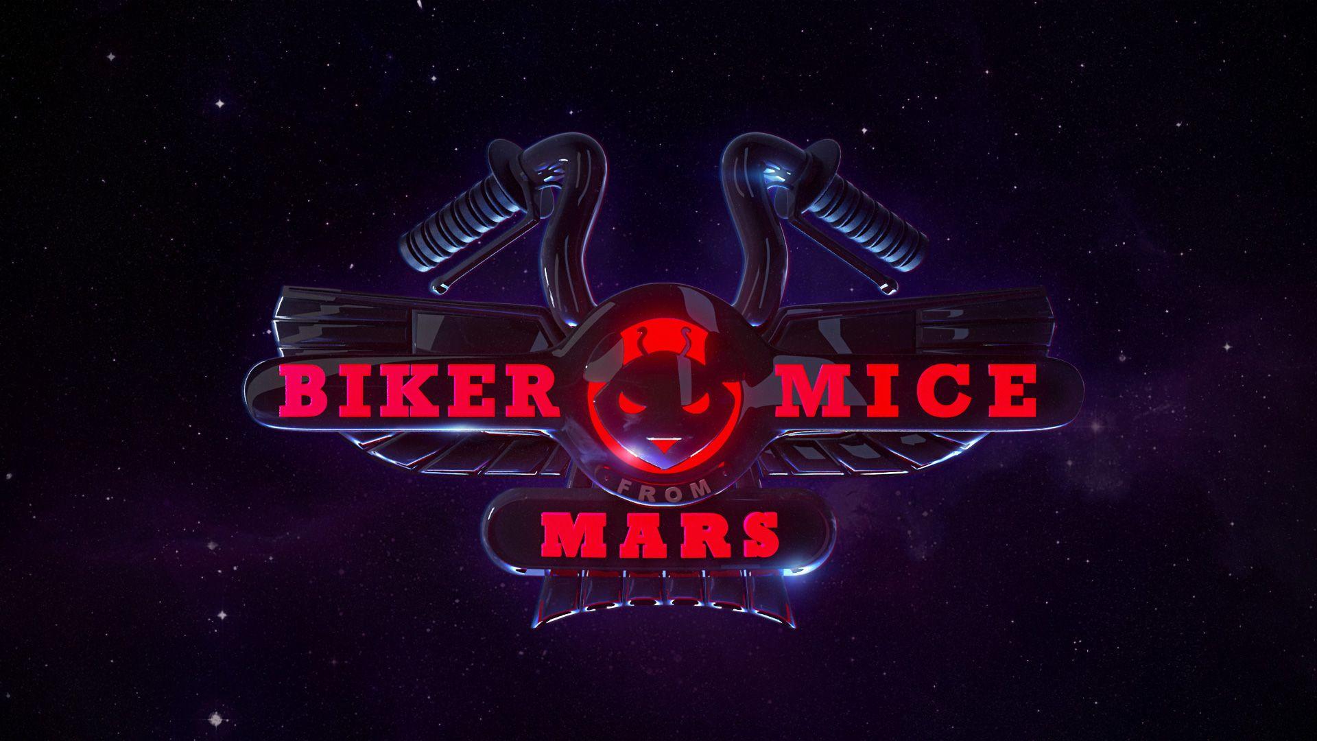 Mice Logo - I made my own 3D version of the Biker Mice logo!
