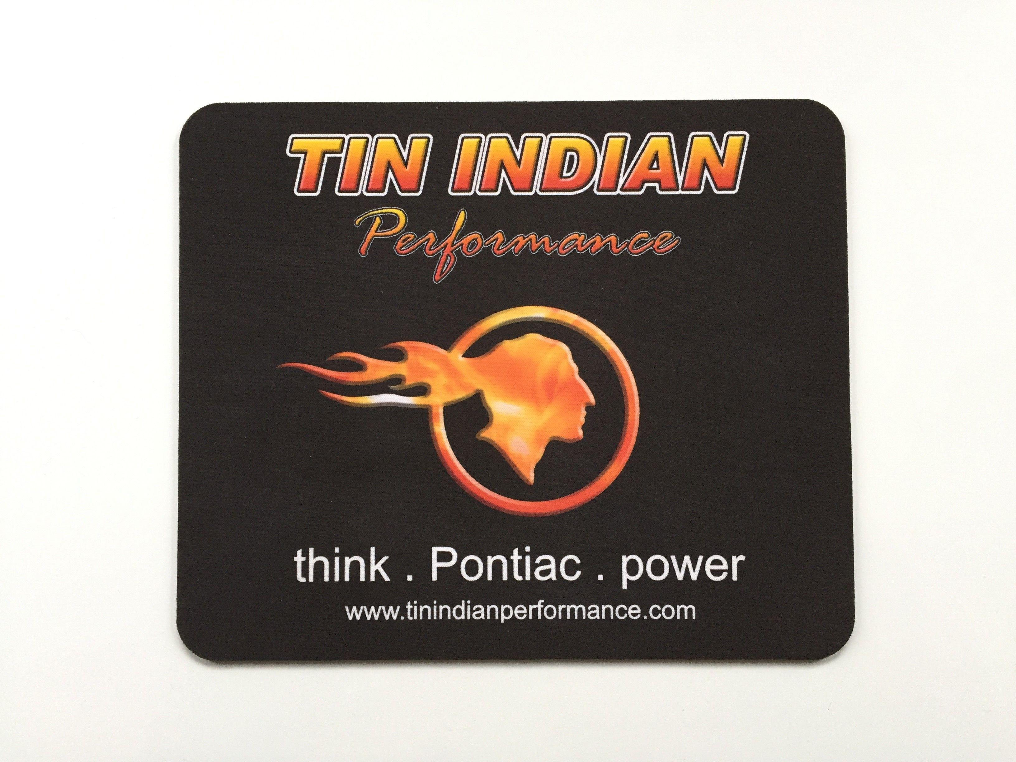 Mice Logo - Tin Indian Performance Logo Mouse Pad