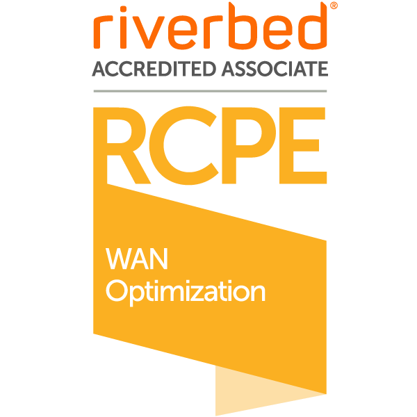 Riverbed Logo - RCPE Associate: WAN Optimization - Acclaim