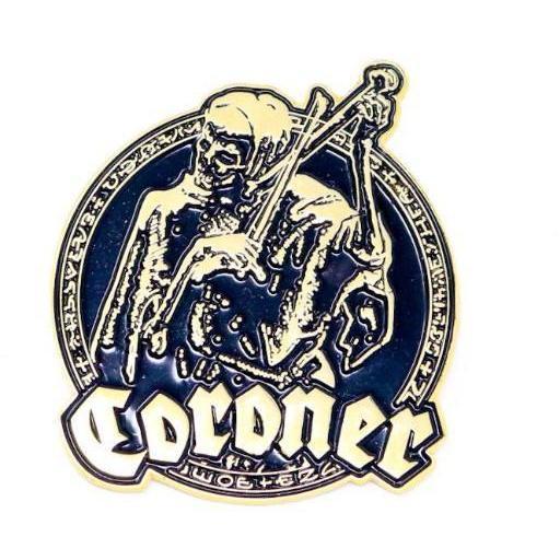 Coroner Logo - Coroner - Enamel Pin