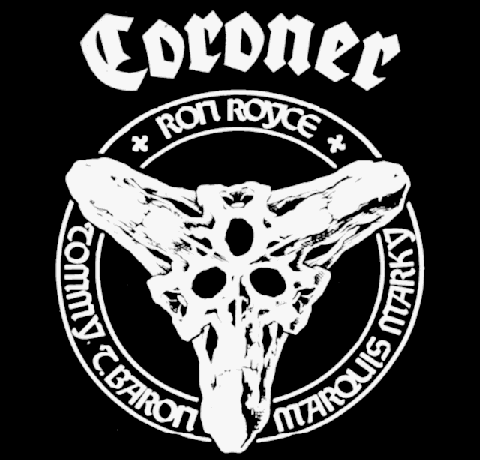 Coroner Logo - Coroner Logo Metal Photo