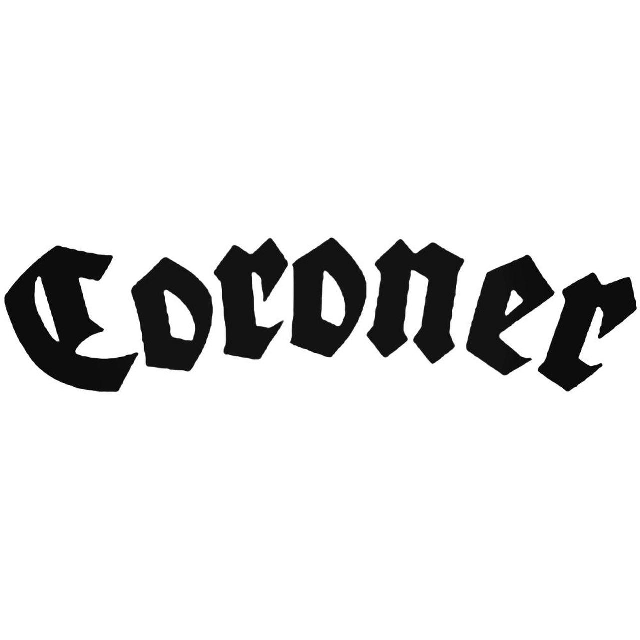 Coroner Logo - Coroner Logo Vinyl Band Logo Vinyl Decal