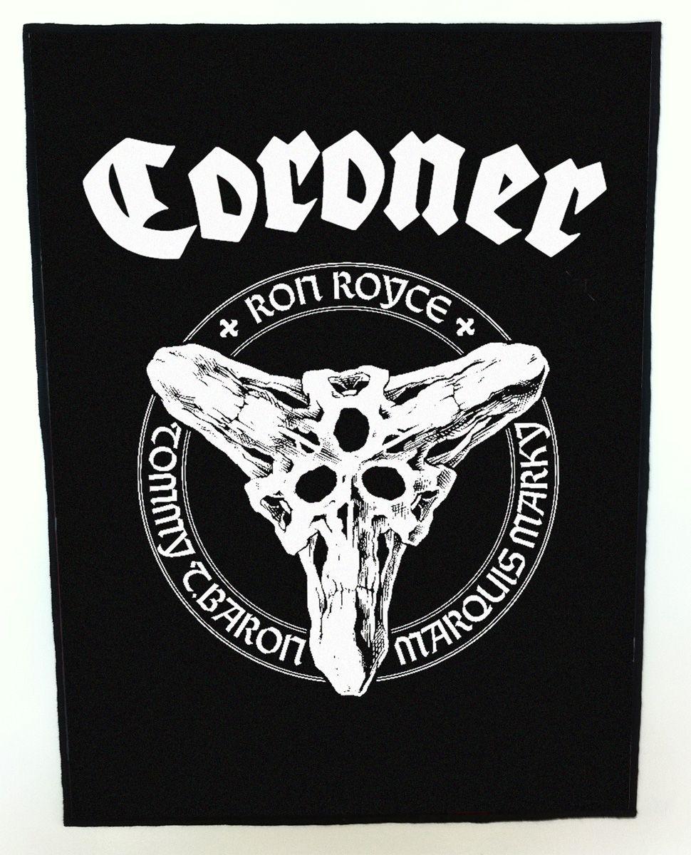 Coroner Logo - Coroner - Logo backpatch (standard size)