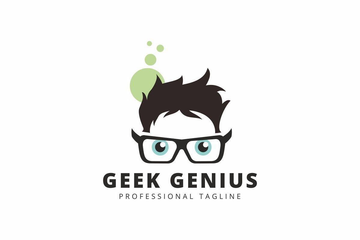 Genius Logo - Geek Genius Logo
