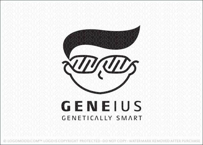 Genius Logo - Genius Nerd | Readymade Logos for Sale