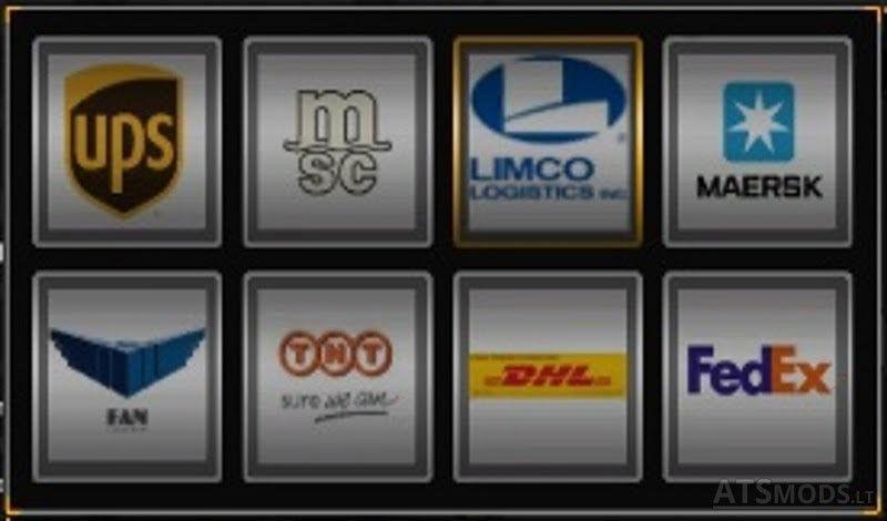 V1.0 Logo - Real Company Logo v1.0 | American Truck Simulator mods