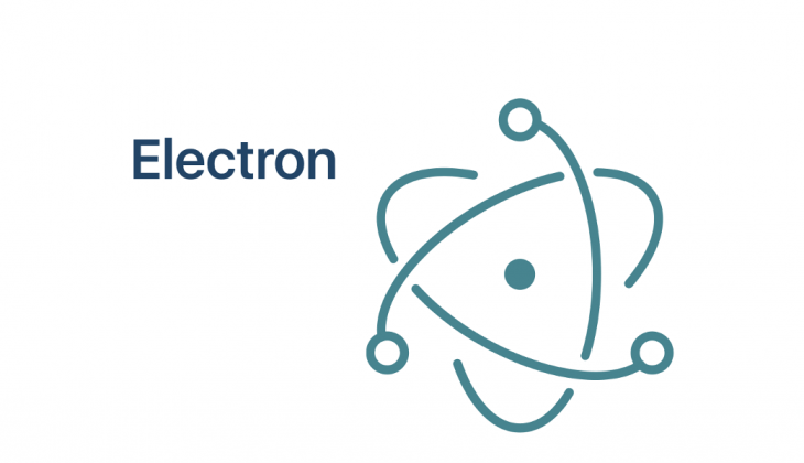 Electron.js Logo - How to create info window in electron JS desktop application