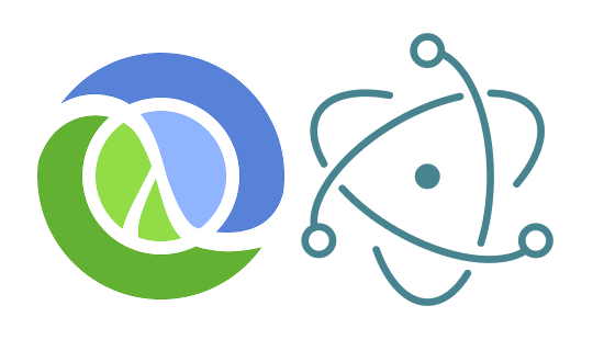 Electron.js Logo - Developing electron apps in clojurescript with emacs