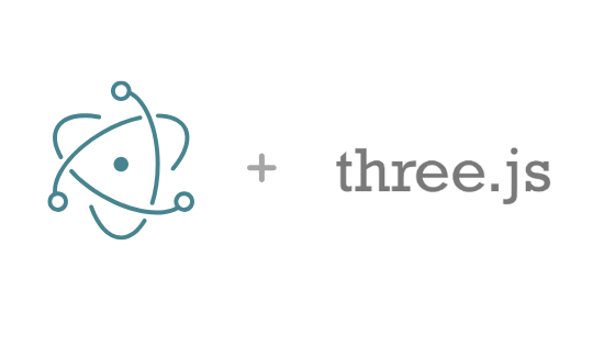 Electron.js Logo - Getting started with three.js and electron.js