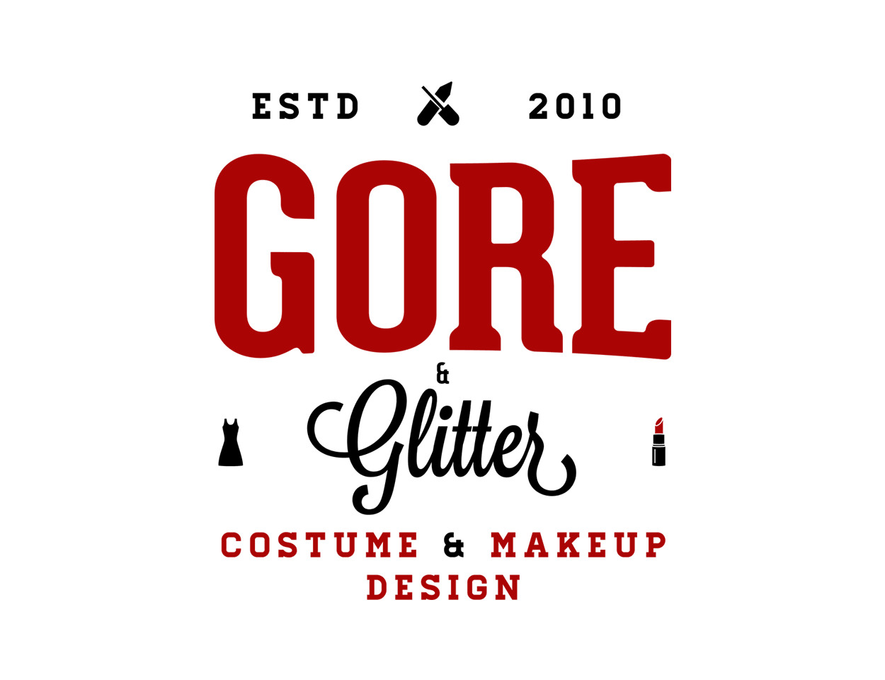 Gore Logo - Gore & Glitter - Logo Design - Branched Off