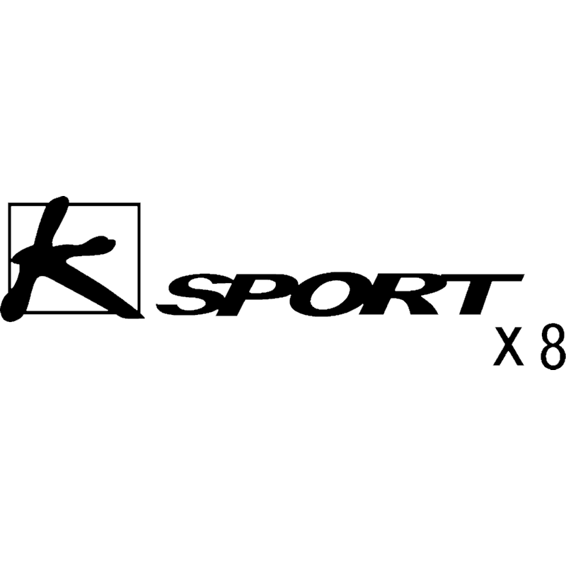 Ksport Logo - K-Sport X8 Brake Caliper Decals