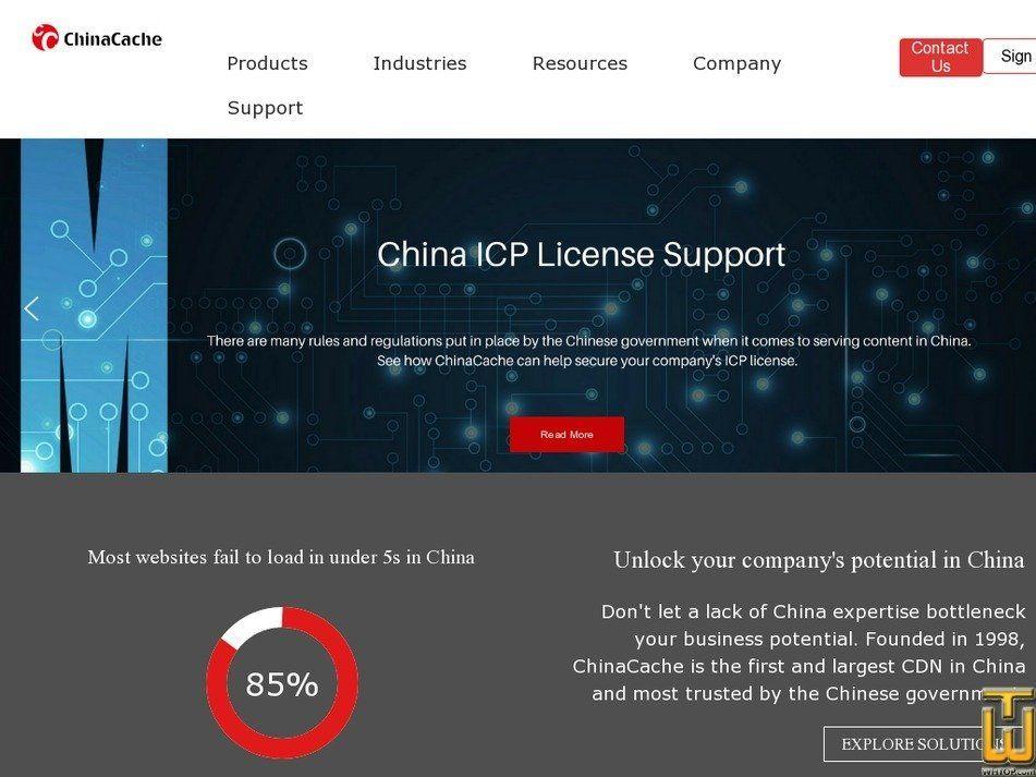 ChinaCache Logo - ChinaCache Review 2019. chinacache.com good web hosting in China?