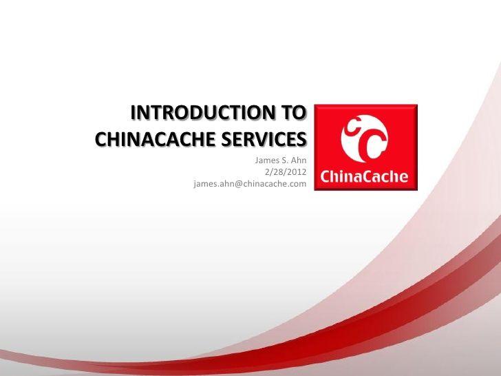 ChinaCache Logo - Introduction to chinacache services