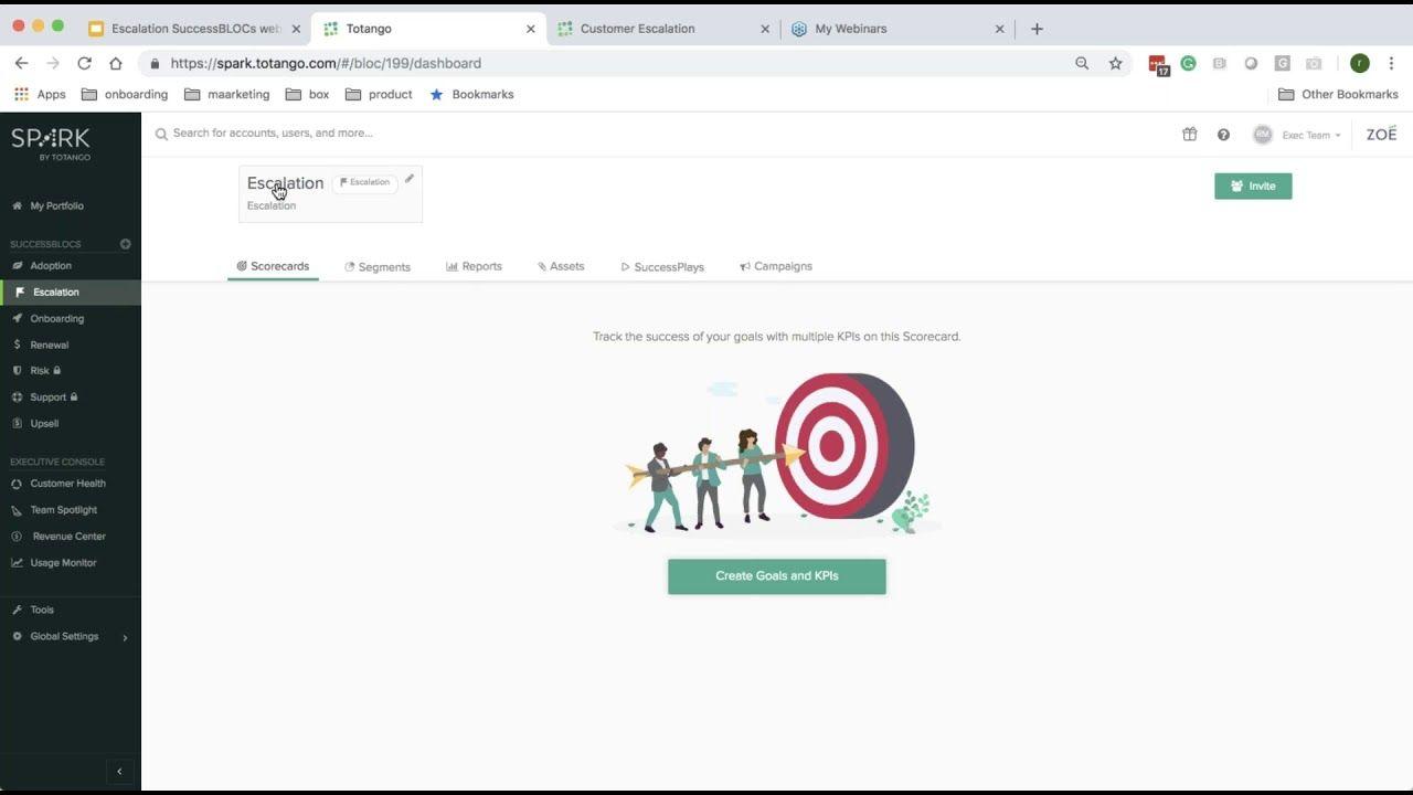 Totango Logo - Managing Customer Escalations with Totango Spark