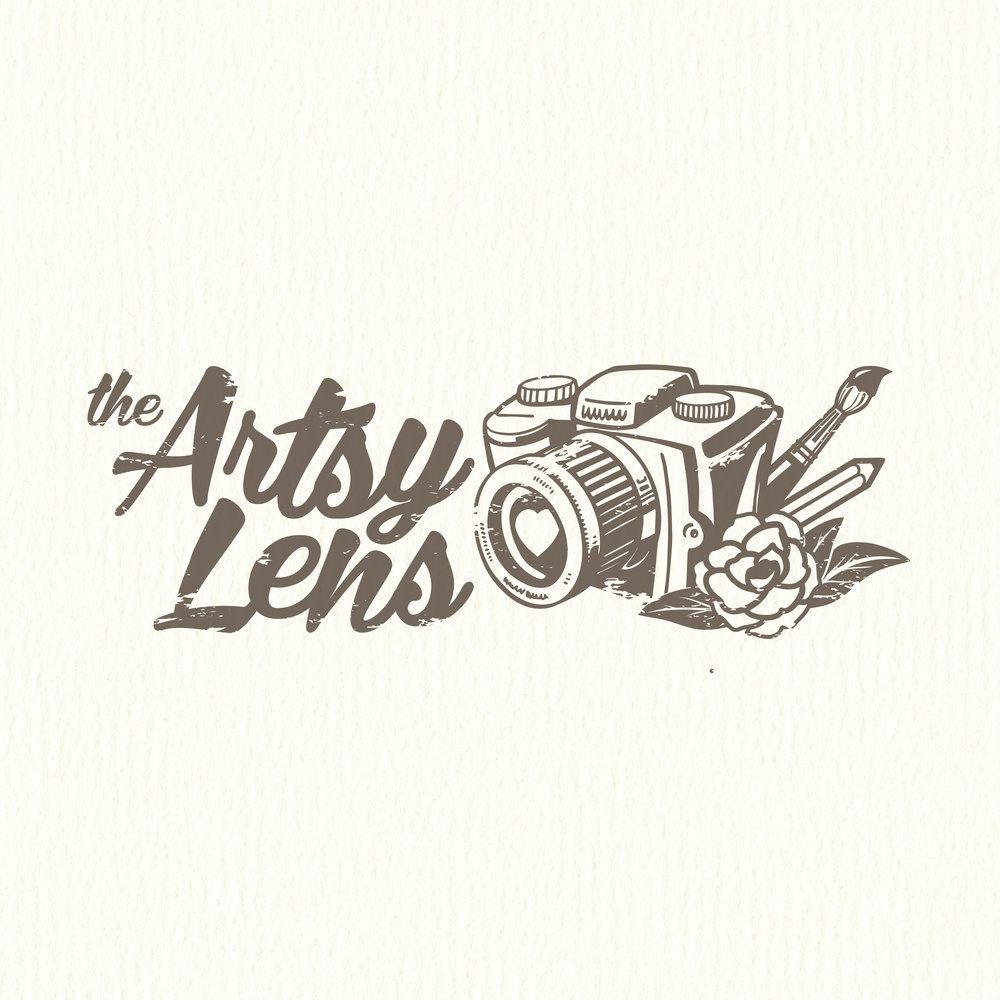 Artsy Logo - The Artsy Lens | Logo Design by Corinne Jade | Logo Design | Logos ...