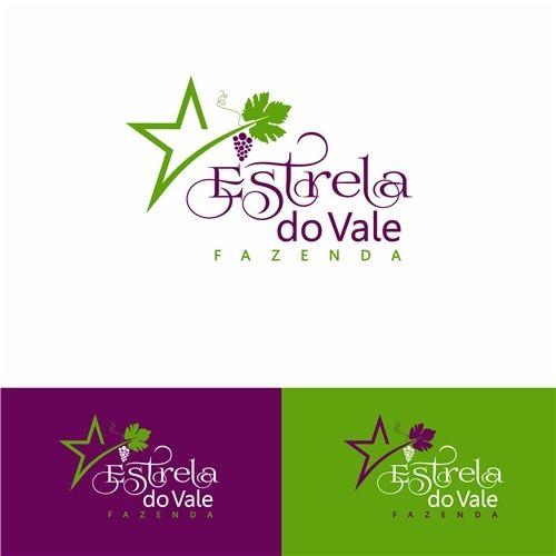 Vale Logo - Fazenda Estrela do Vale | Criação de Logo e Papelaria (6 itens) Par...