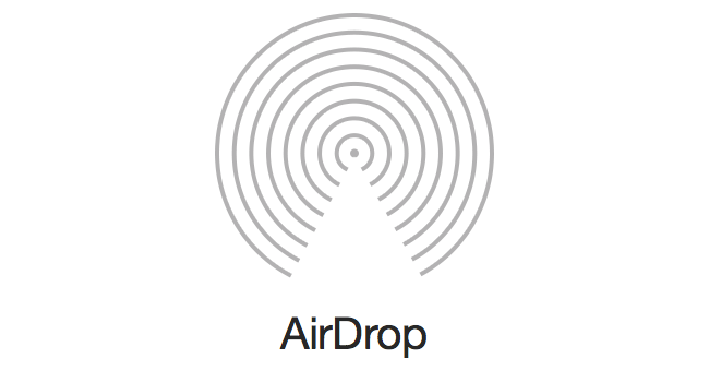 AirDrop Logo - Cyberflasher Airdrops rude image to victim's iPhone