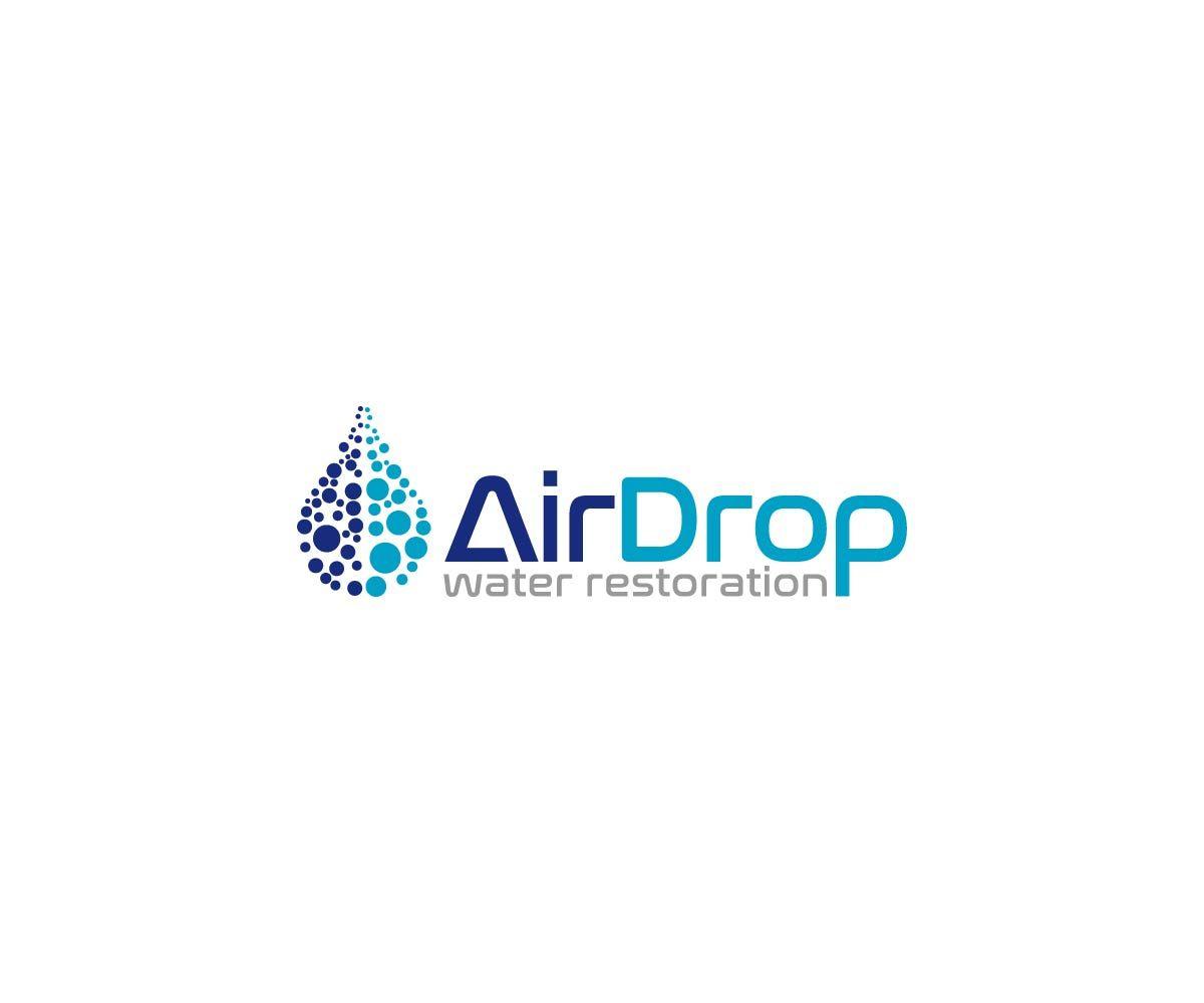 AirDrop Logo - Modern, Bold, Water Treatment Logo Design for Air Drop Water ...