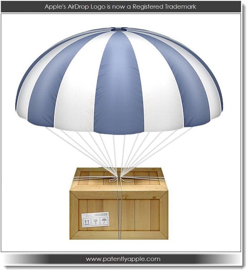 AirDrop Logo - Apple's AirDrop Logo is now a Registered Trademark