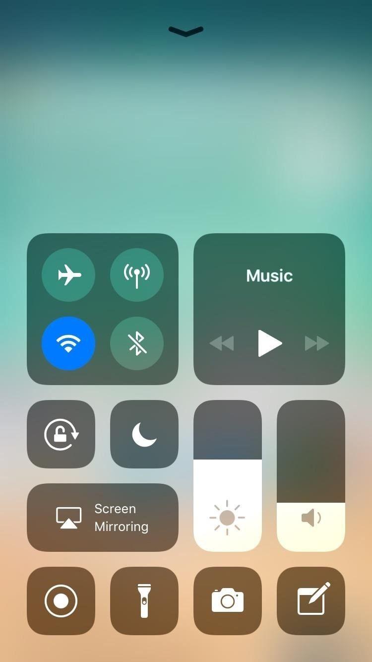AirDrop Logo - How to Access Your AirDrop Settings in iOS 11's New Control Center