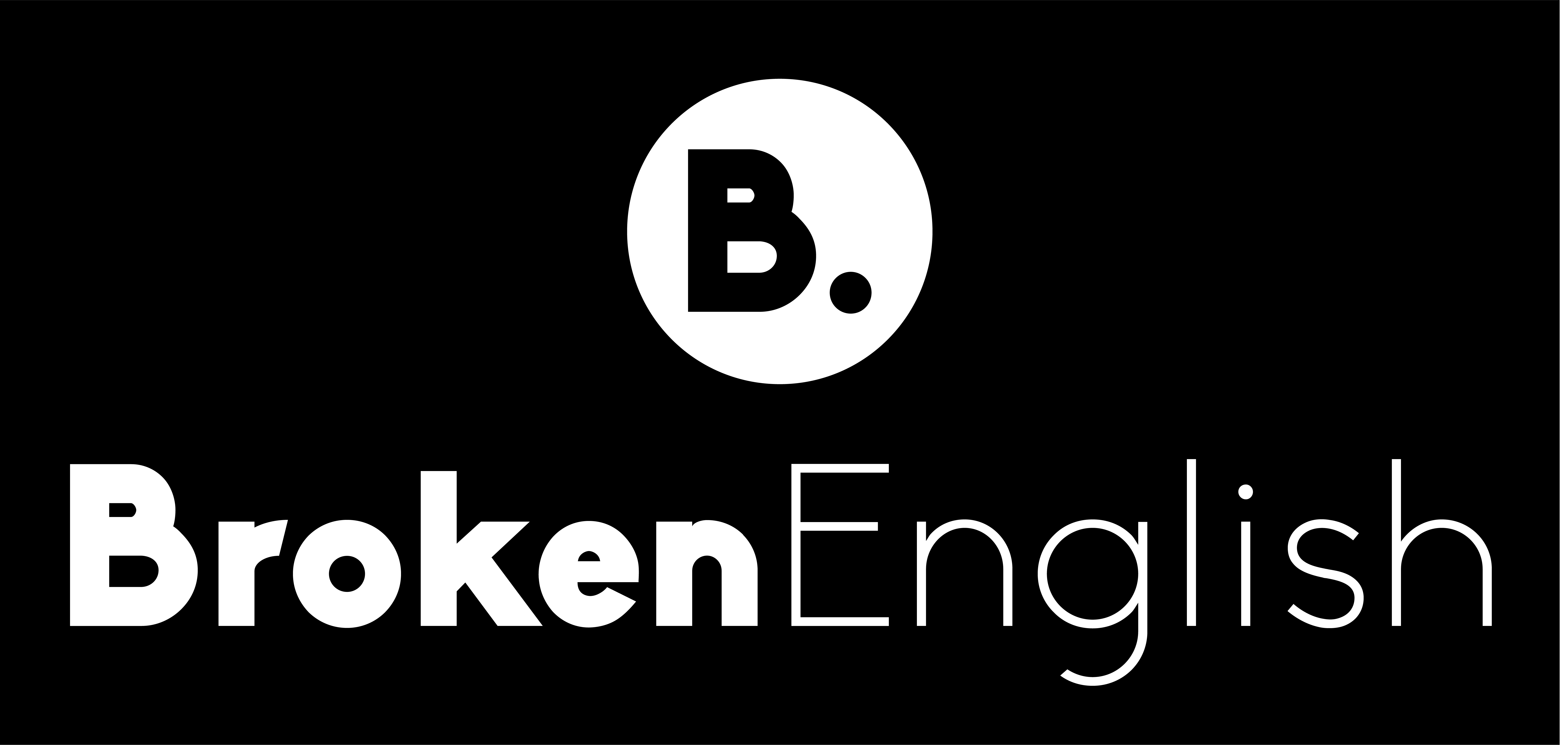 Broken Logo - Tariq Touré's Broken English Logo | Zerflin