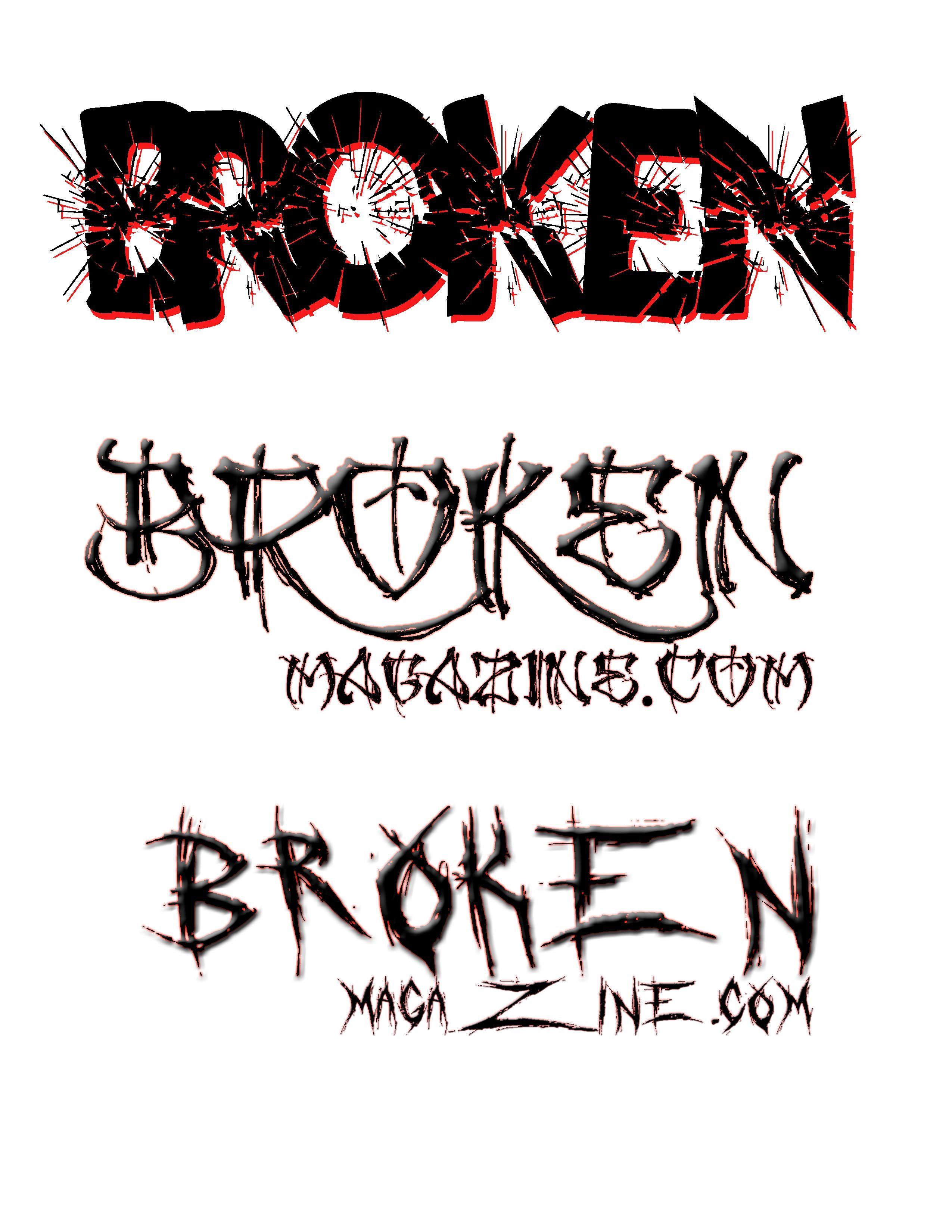 Broken Logo - Broken Magazine Logo Contest – Broken Magazine