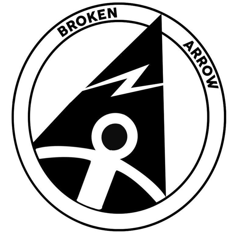 Broken Logo - Broken Arrows logo is a person in front of the MPD : CODZombies