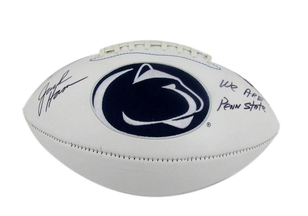 PSU Logo - Jack Ham Penn State PSU Signed Autographed We Are Penn State Logo Football JSA