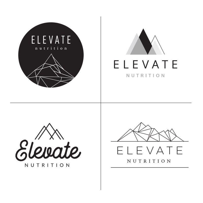 Elevate Logo - Modern Logo Design, Elmhurst, Lombard IL