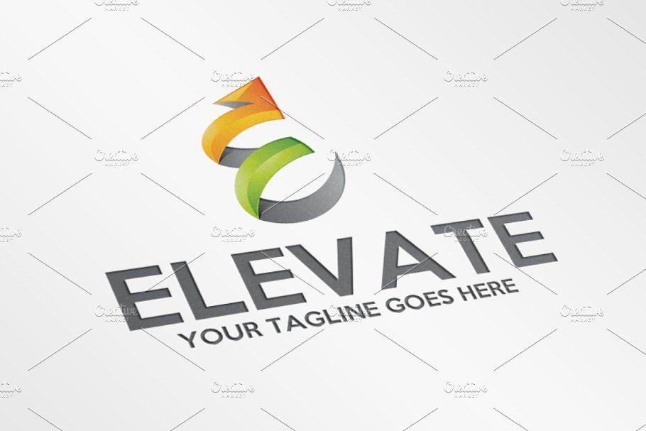 Elevate Logo - Elevate logo Logo Templates Creative Market