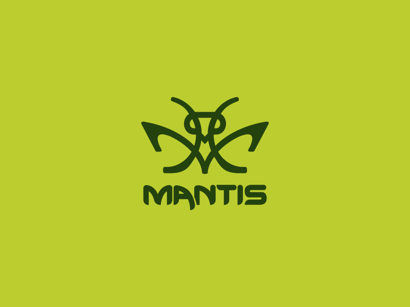 Mantis Logo - Mantis. Logo Design. Vintage logo design, Best logo design, Logos