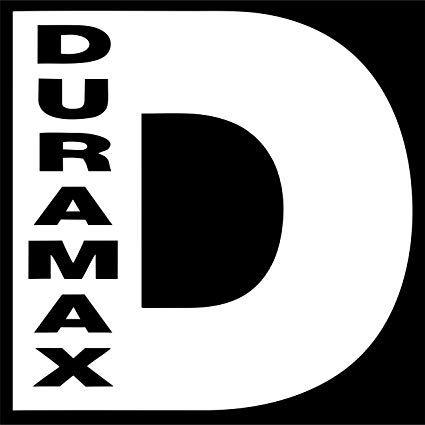 Drumax Logo - Duramax D Logo ( White): Automotive